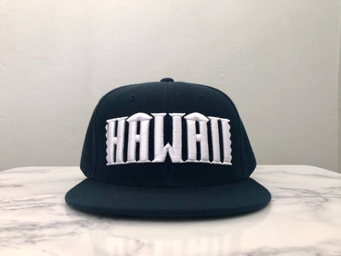 Hawaii Navy Blue Snapback