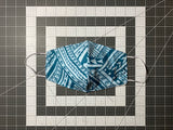 Light Blue/White Face Mask