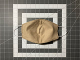 Green/Tan Face Mask