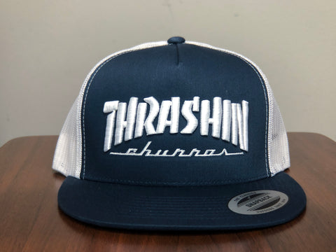 Thrashin Churros Trucker (Navy/White)